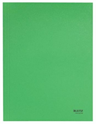 Doska s chlopňami, kartón, A4, LEITZ "Recycle", zelená