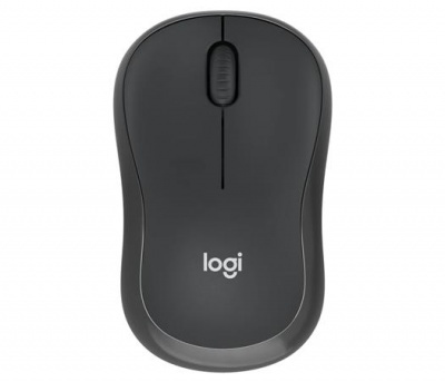 Myš, bezdrôtová, optická, tichá, BT, LOGITECH „M240“, grafitovo sivá