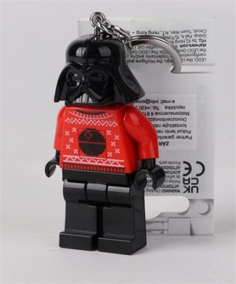 Kľúčenka, s LED svetlom, LEGO "Star Wars Darth Vader Sweater"
