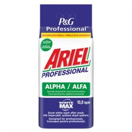 Prací prášok, 13,5 kg, ARIEL "Professional Alfa White Max"