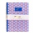 Špirálový zošit, A4+, linajkový, 100 listov, PUKKA PAD "Floral Jotta Notebook", mix