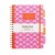Špirálový zošit, B5, linajkový, 100 listov, PUKKA PAD "Floral Project Book", mix