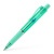 Guľôčkové pero, 1 mm, XB, stláčací mechanizmus, mätovo zelené telo pera, FABER-CASTELL "Poly Ball View Aurora", modré